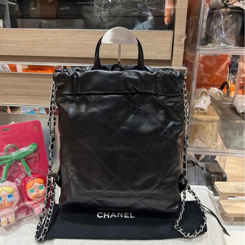 Chanel 22 backpack small calfskin-3