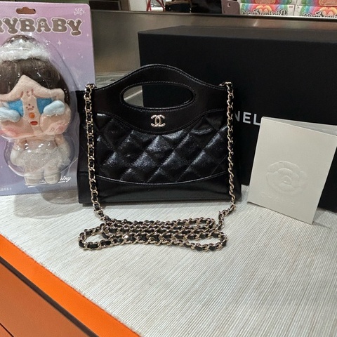 Chanel nano 31 calfskin 2way bag