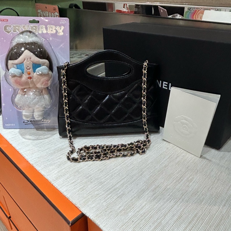 Chanel nano 31 calfskin 2way bag-2