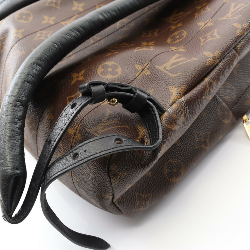 LOUIS VUITTON Palm Springs MM Rucksack 背包 M41561 Monogram 帆布 二手 LV-6