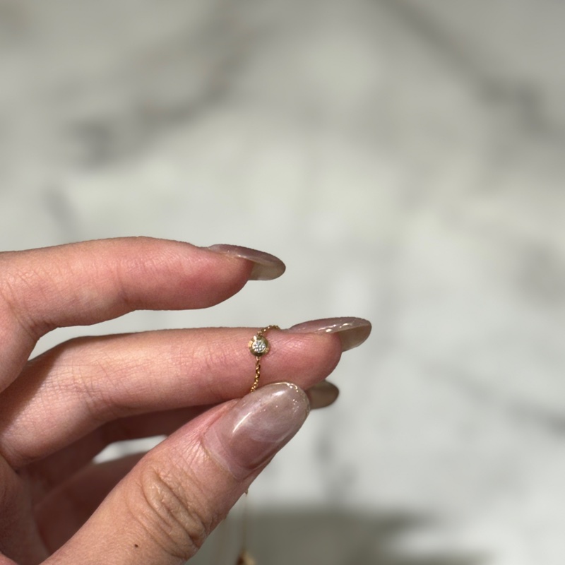 🌟今年7月保卡🌟Cartier 750 18K金D Amour mini鑽石手鏈B6045617-5