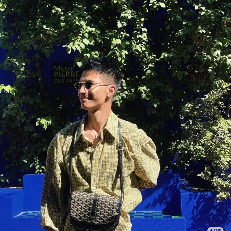 🏷Goyard．Belvedere PM 郵差包-25