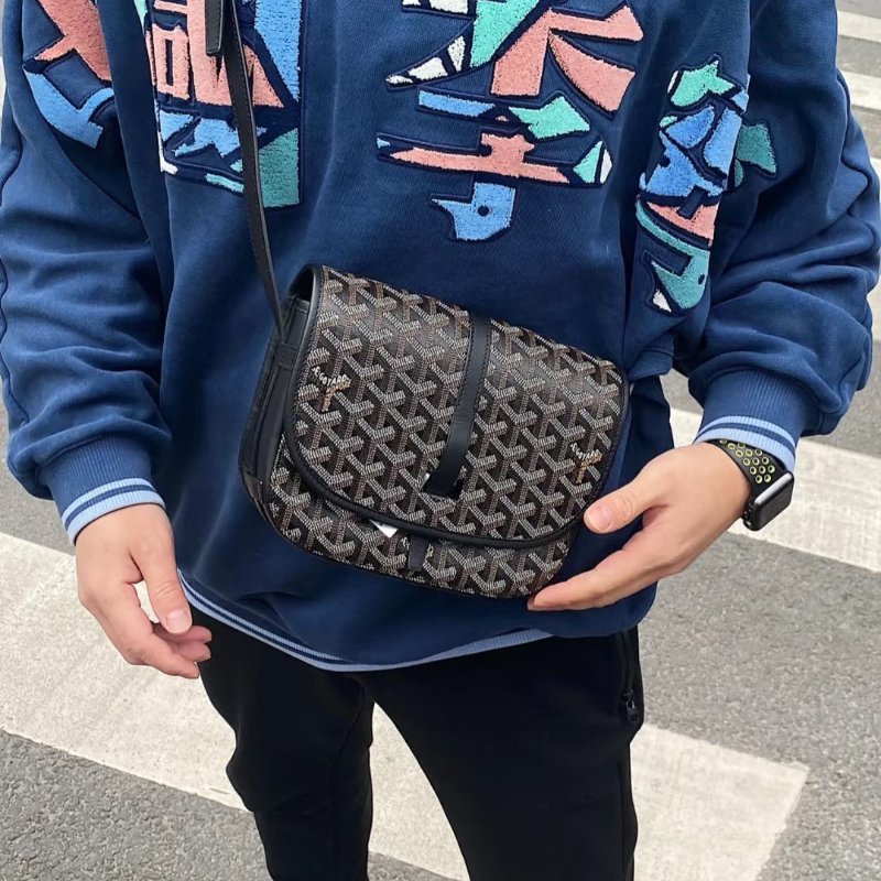 🏷Goyard．Belvedere PM 郵差包-26