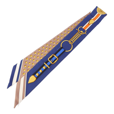 HERMES 絲質Twilly絲巾