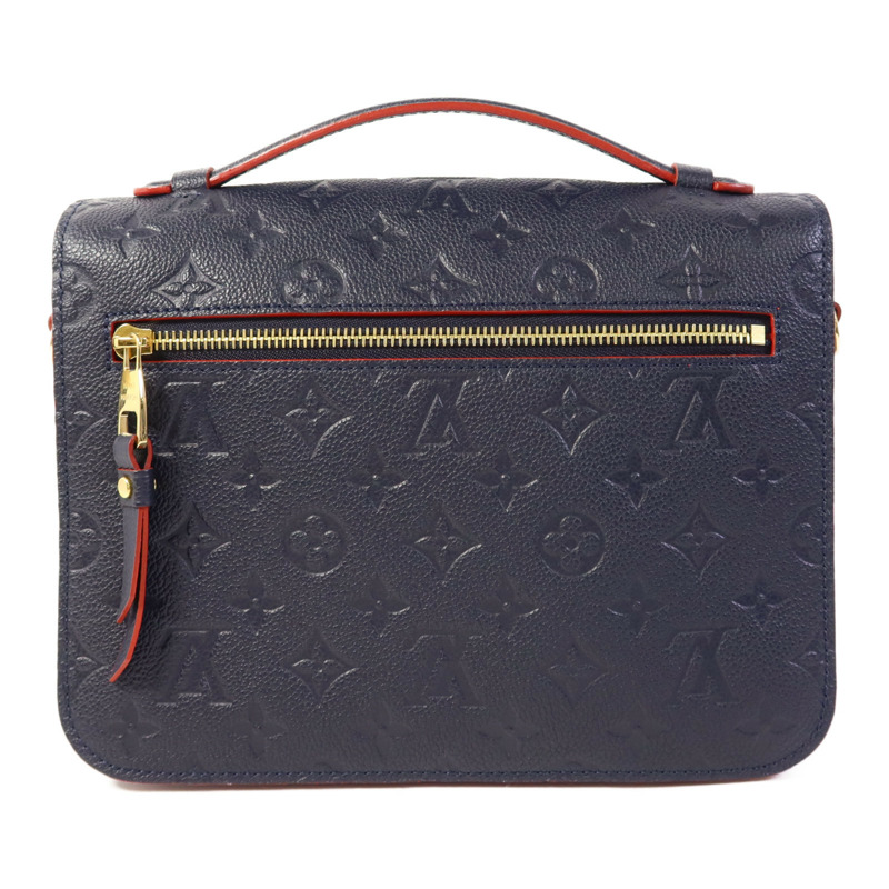 LOUIS VUITTON Monogram Empreinte Pochette Metis金扣手挽肩背兩用袋-1