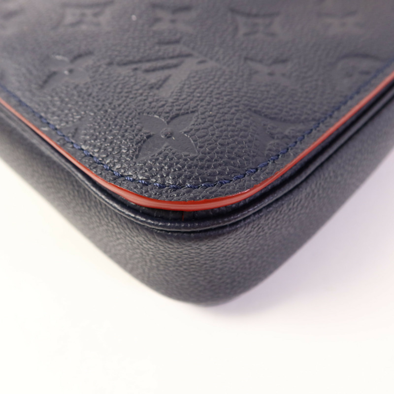 LOUIS VUITTON Monogram Empreinte Pochette Metis金扣手挽肩背兩用袋-13