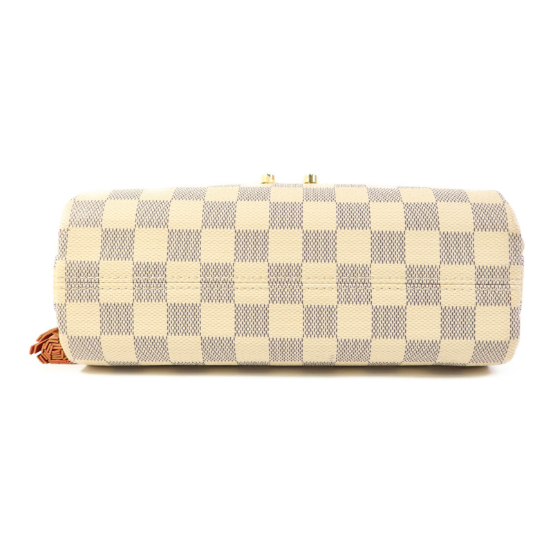 LOUIS VUITTON Damier Azur Croisette金扣手挽肩背兩用袋-3