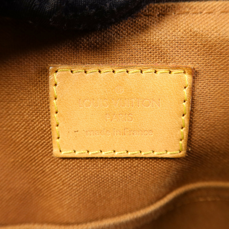 LOUIS VUITTON Monogram Palermo PM金扣手挽肩背兩用袋棕色-6