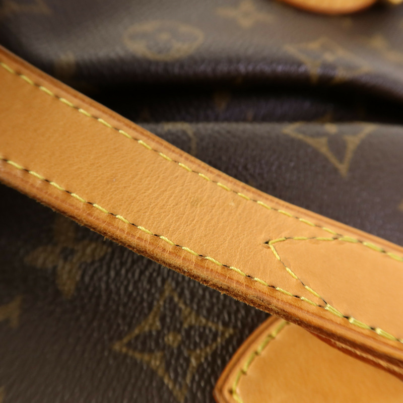 LOUIS VUITTON Monogram Palermo PM金扣手挽肩背兩用袋棕色-16