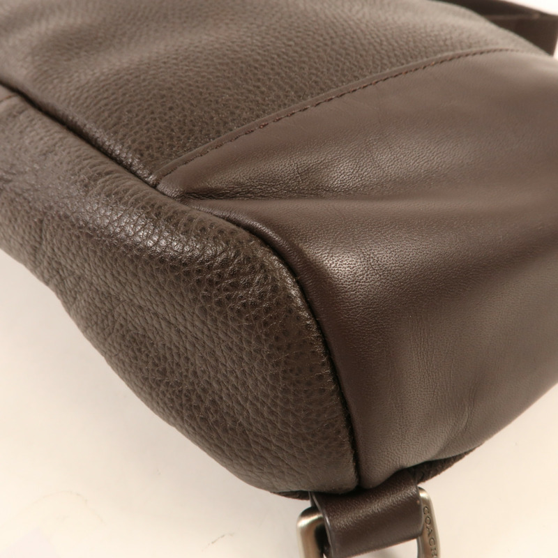 COACH 牛皮皮革Shoulder Bag肩背袋-5