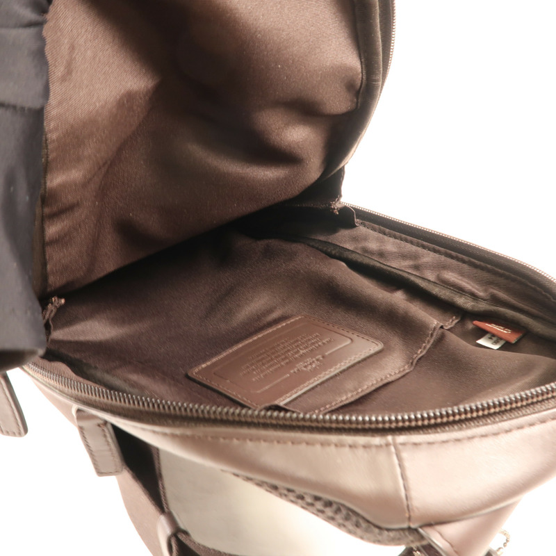 COACH 牛皮皮革Shoulder Bag肩背袋-12