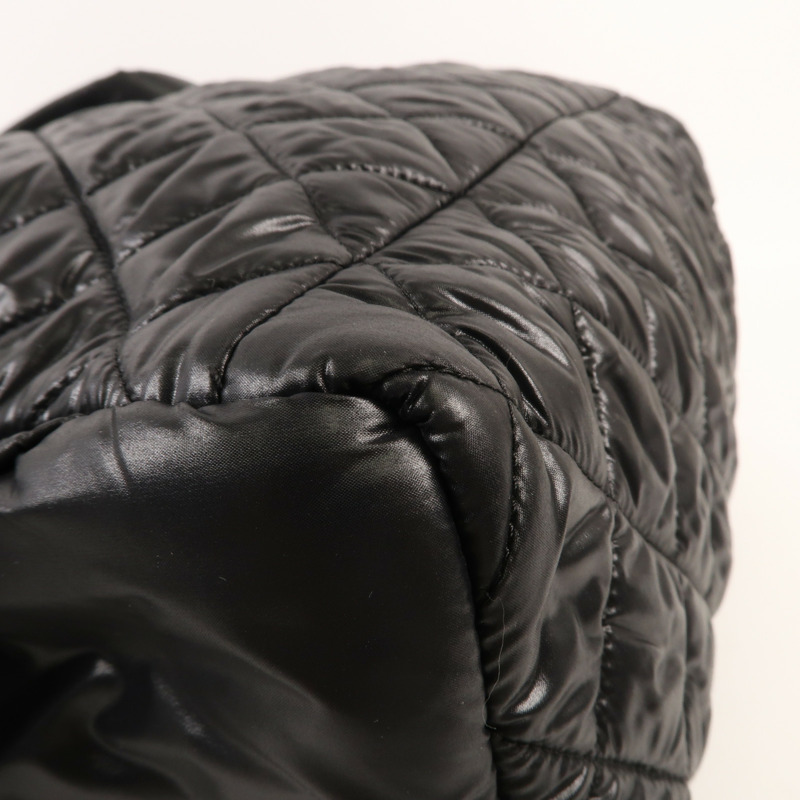 CHANEL 尼龍Coco Cocoon Backpack銀扣背包-7