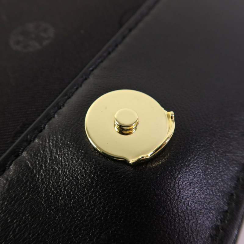 Tory Burch 羊皮皮革Chain Shoulder Bag金扣鏈帶肩背袋-9