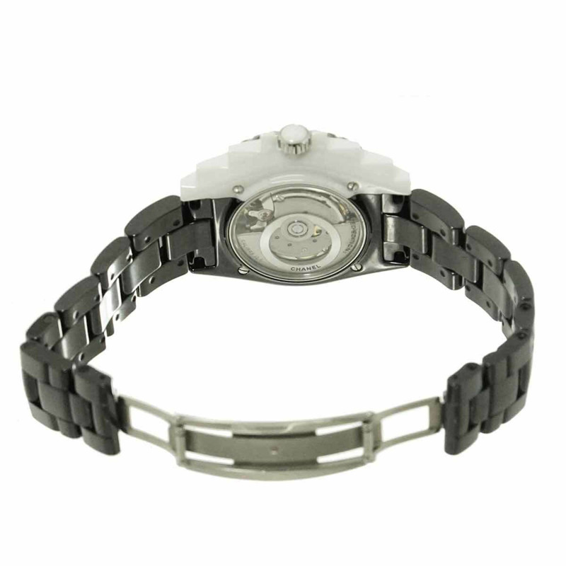 Chanel J12 Cybernetic H7988 男士手錶，黑白陶瓷，自動-4