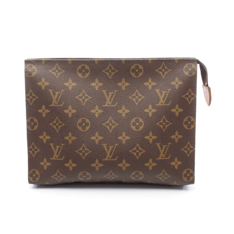 LOUIS VUITTON Poche Toilette 26 手拿包 M47542 Monogram 帆布 二手 女士 LV