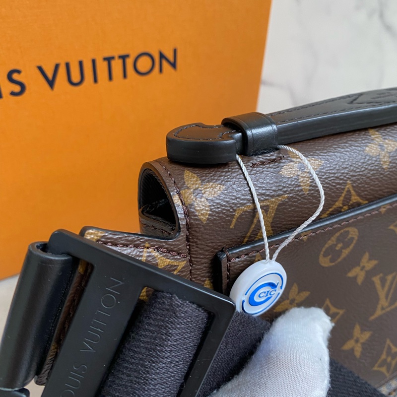 LV S LOCK 經典Monogram帆布腰包 ｜送禮自用｜老花經典｜狀況極佳-14