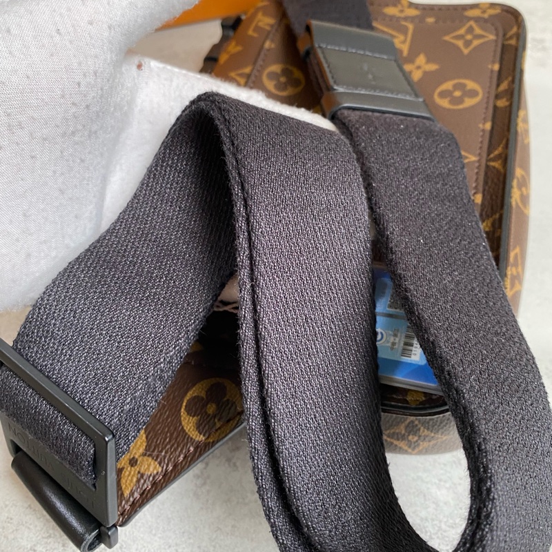 LV S LOCK 經典Monogram帆布腰包 ｜送禮自用｜老花經典｜狀況極佳-31