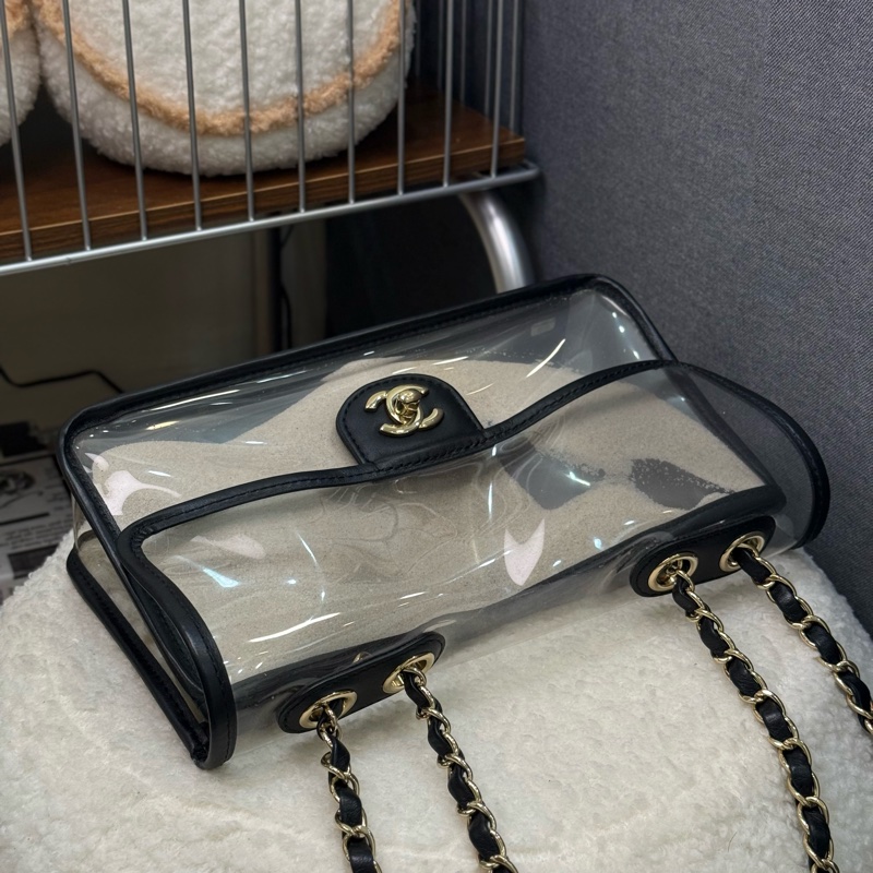CHANEL透明流沙包⏳ 2019春夏沙灘系列-5