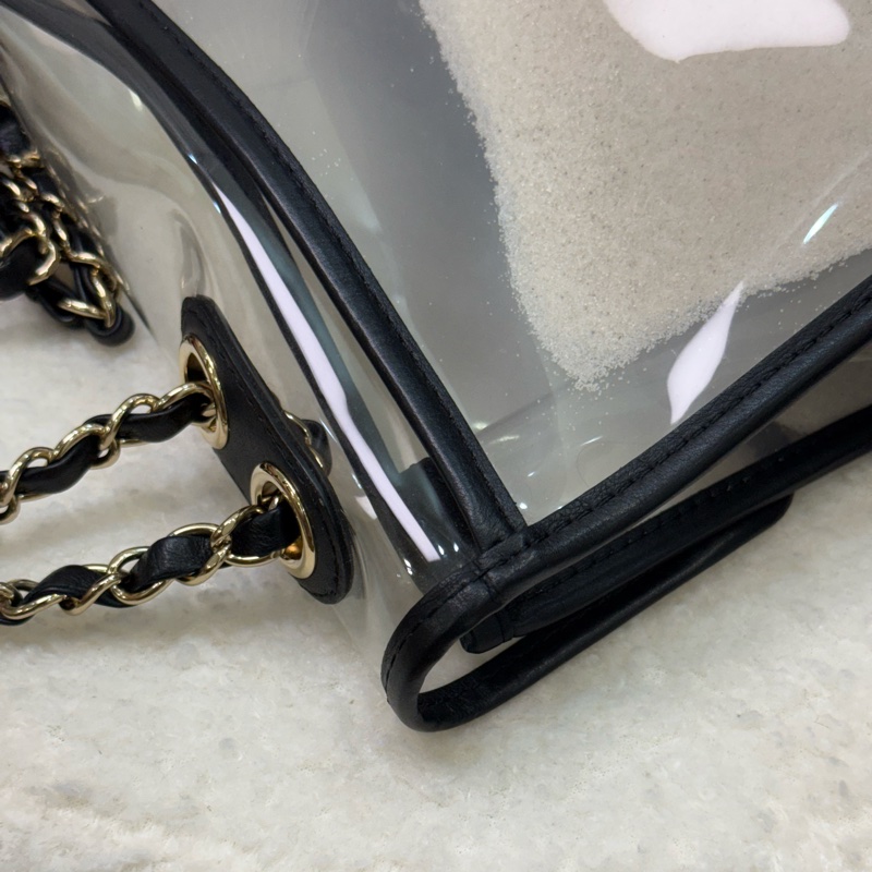 CHANEL透明流沙包⏳ 2019春夏沙灘系列-12