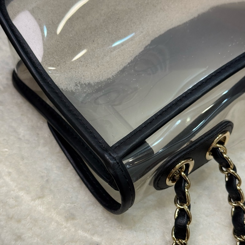 CHANEL透明流沙包⏳ 2019春夏沙灘系列-13