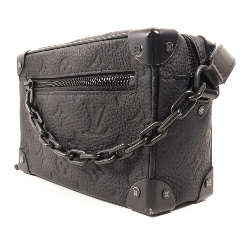 LOUIS VUITTON Monogram Taurillon Mini Soft Trunk肩背袋-2