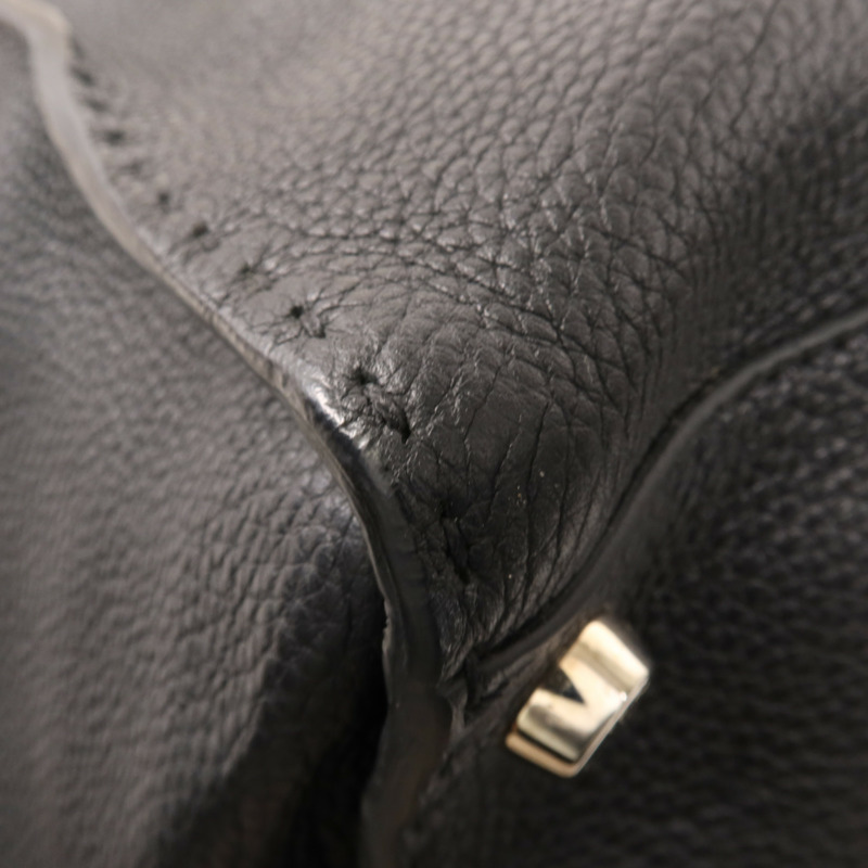 FENDI 牛皮皮革Peekaboo Monster Bugs Eye銀扣手挽肩背兩用袋-6