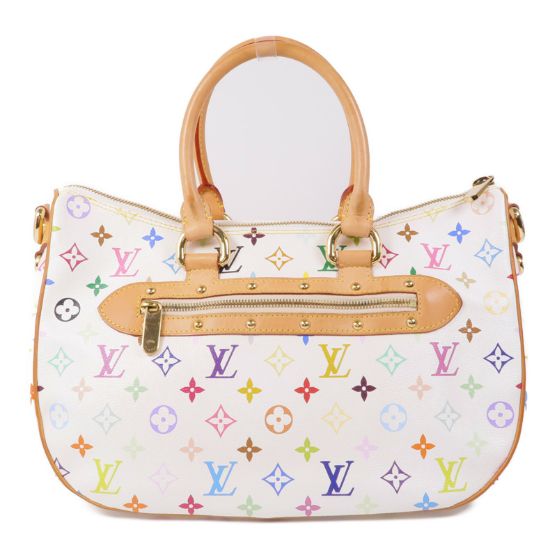 LOUIS VUITTON Monogram Multicolore Rita金扣手挽肩背兩用袋-1