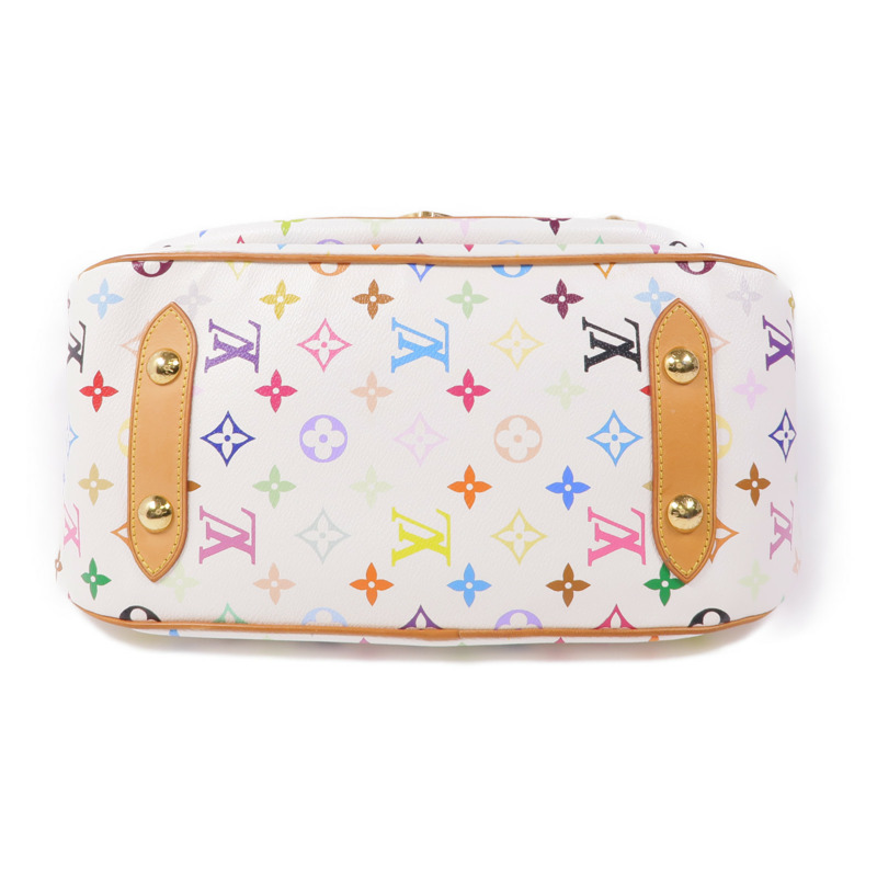 LOUIS VUITTON Monogram Multicolore Rita金扣手挽肩背兩用袋-3