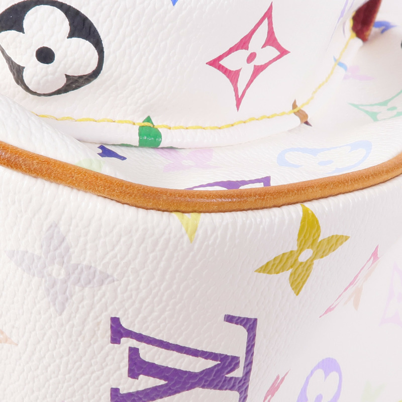 LOUIS VUITTON Monogram Multicolore Rita金扣手挽肩背兩用袋-6
