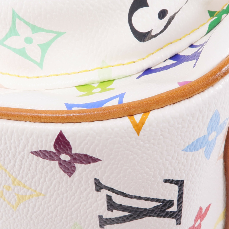 LOUIS VUITTON Monogram Multicolore Rita金扣手挽肩背兩用袋-7