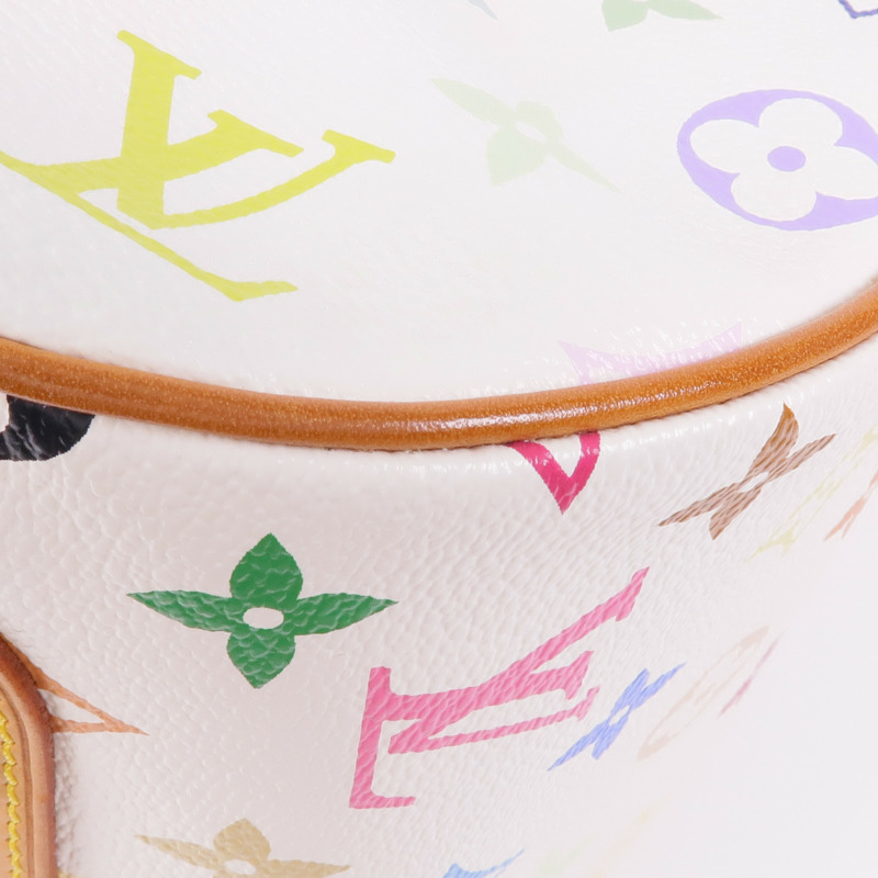 LOUIS VUITTON Monogram Multicolore Rita金扣手挽肩背兩用袋-8