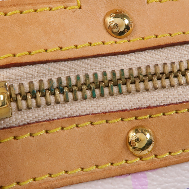 LOUIS VUITTON Monogram Multicolore Rita金扣手挽肩背兩用袋-12