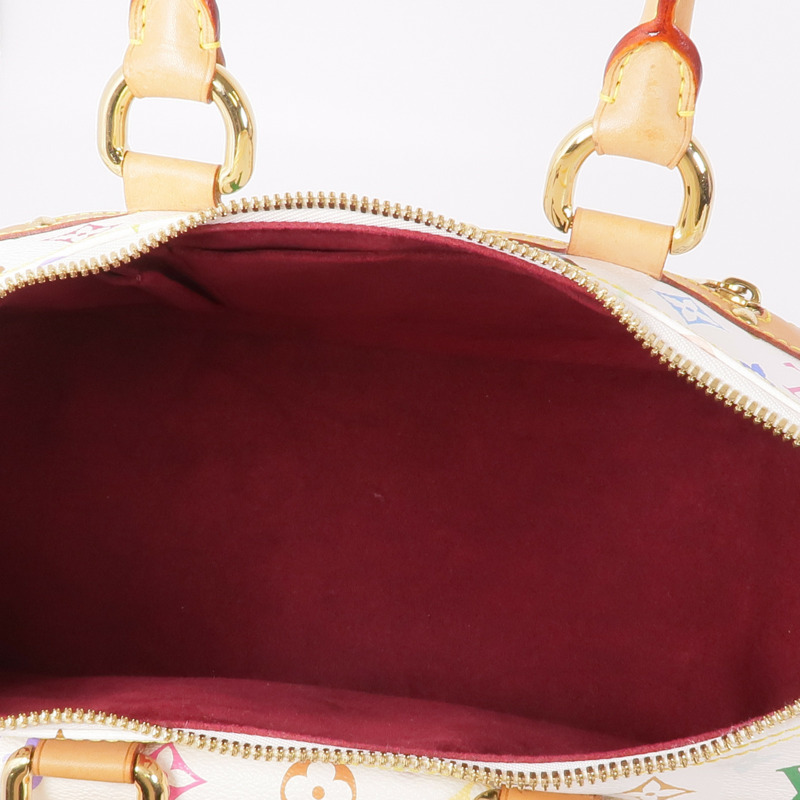 LOUIS VUITTON Monogram Multicolore Rita金扣手挽肩背兩用袋-14