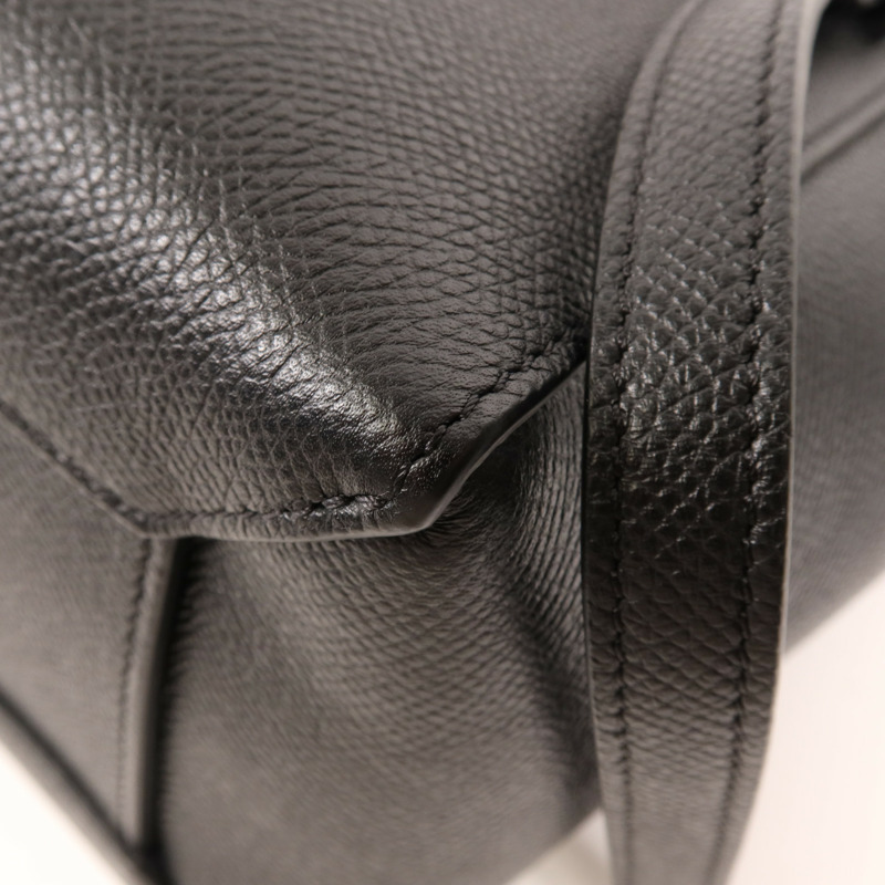 CELINE 牛皮皮革Nano Belt Bag金扣手挽肩背兩用袋-5