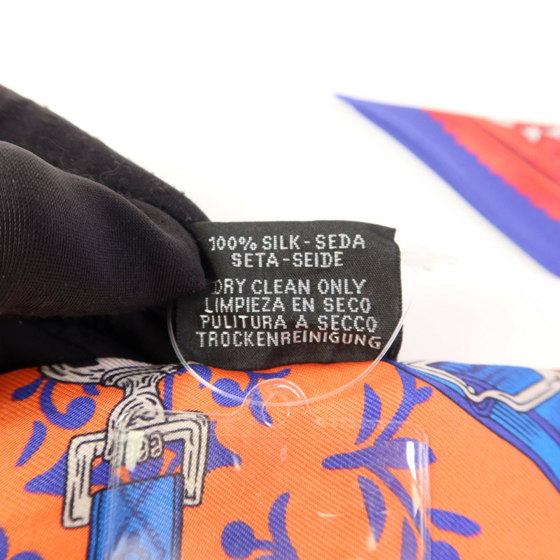 HERMES 絲質Twilly絲巾-8