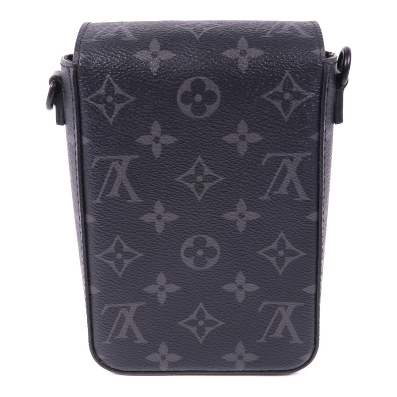 LOUIS VUITTON Monogram Eclipse S-Lock肩背袋-1
