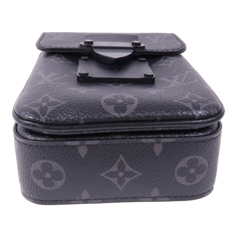 LOUIS VUITTON Monogram Eclipse S-Lock肩背袋-3