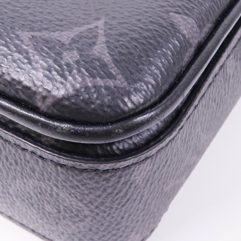 LOUIS VUITTON Monogram Eclipse S-Lock肩背袋-6
