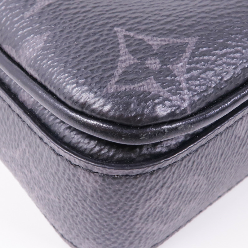 LOUIS VUITTON Monogram Eclipse S-Lock肩背袋-7