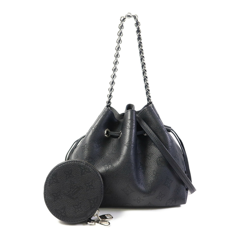 LOUIS VUITTON Mahina Bella銀扣手挽肩背兩用袋-0
