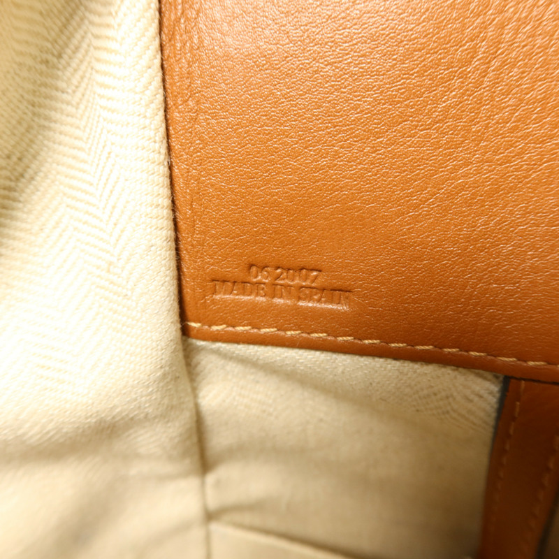 LOEWE 牛皮皮革Hammock Small Bag銀扣手挽肩背兩用袋-7