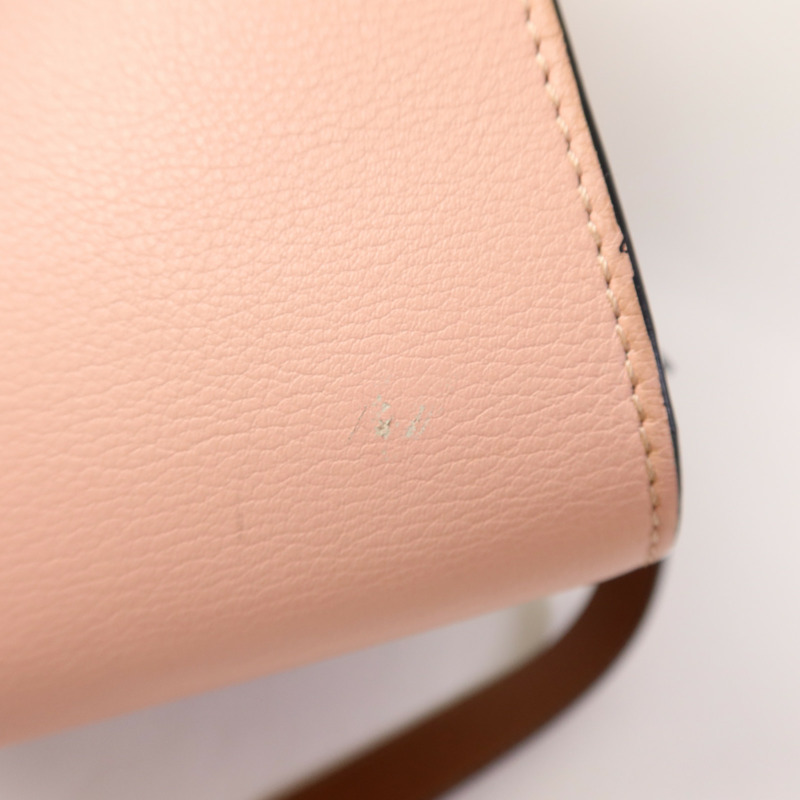 LOEWE 牛皮皮革Hammock Small Bag銀扣手挽肩背兩用袋-17