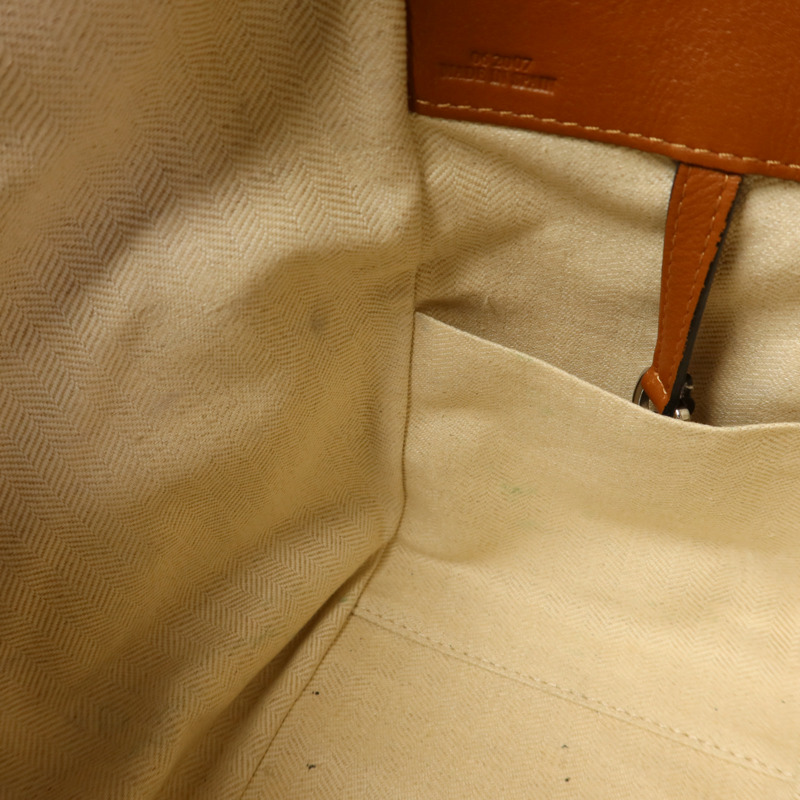 LOEWE 牛皮皮革Hammock Small Bag銀扣手挽肩背兩用袋-20