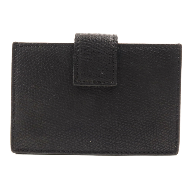 FENDI 牛皮皮革Flat F金扣卡片套-1