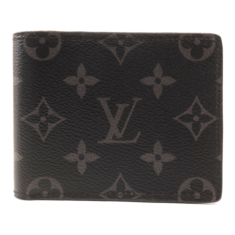 LOUIS VUITTON Monogram Eclipse Slender Wallet錢包-0