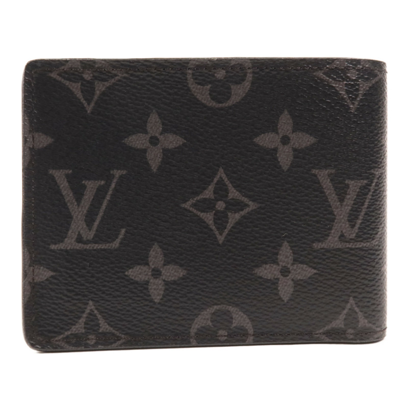 LOUIS VUITTON Monogram Eclipse Slender Wallet錢包-1