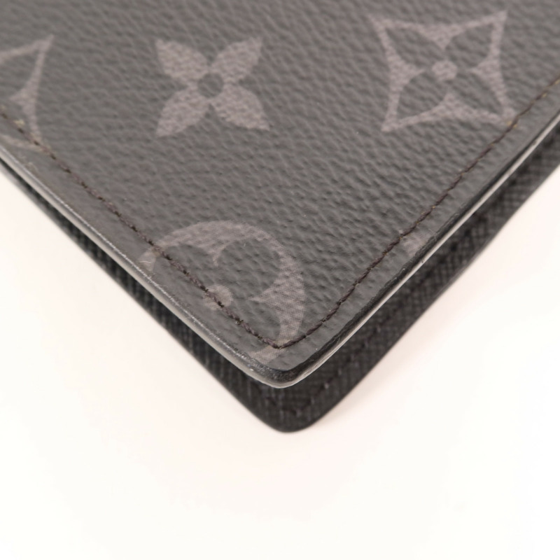 LOUIS VUITTON Monogram Eclipse Slender Wallet錢包-8