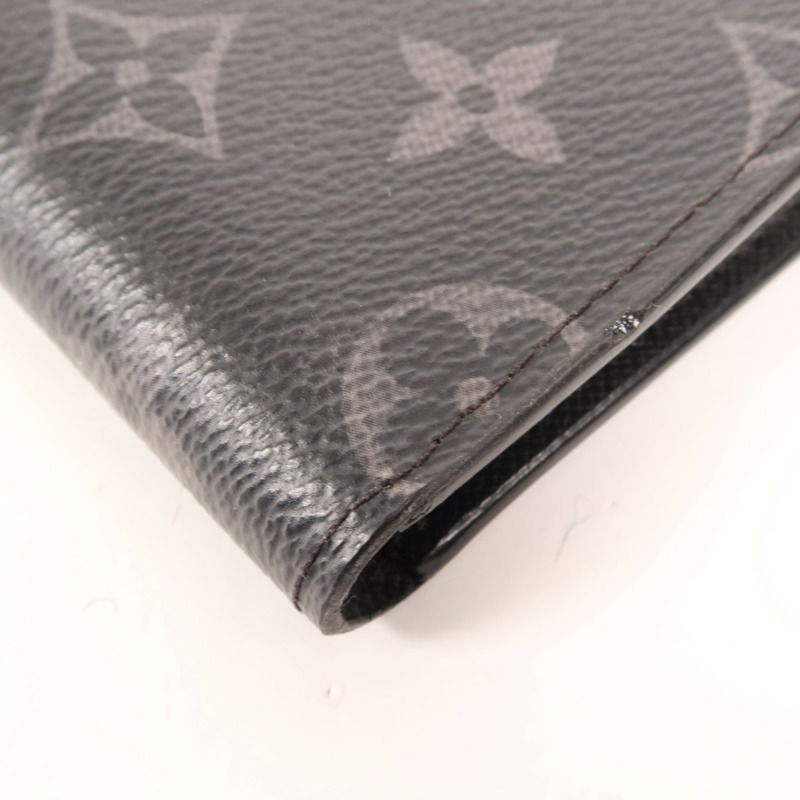 LOUIS VUITTON Monogram Eclipse Slender Wallet錢包-9