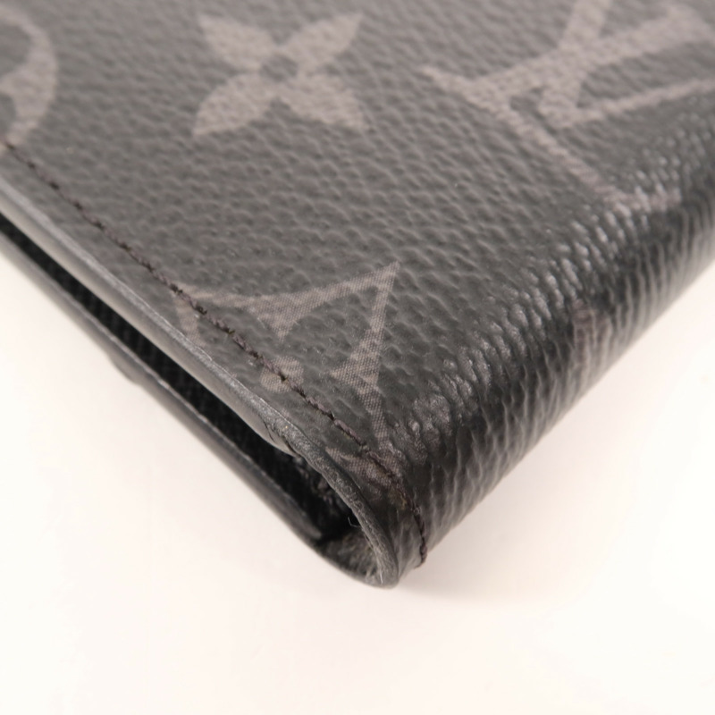 LOUIS VUITTON Monogram Eclipse Slender Wallet錢包-10