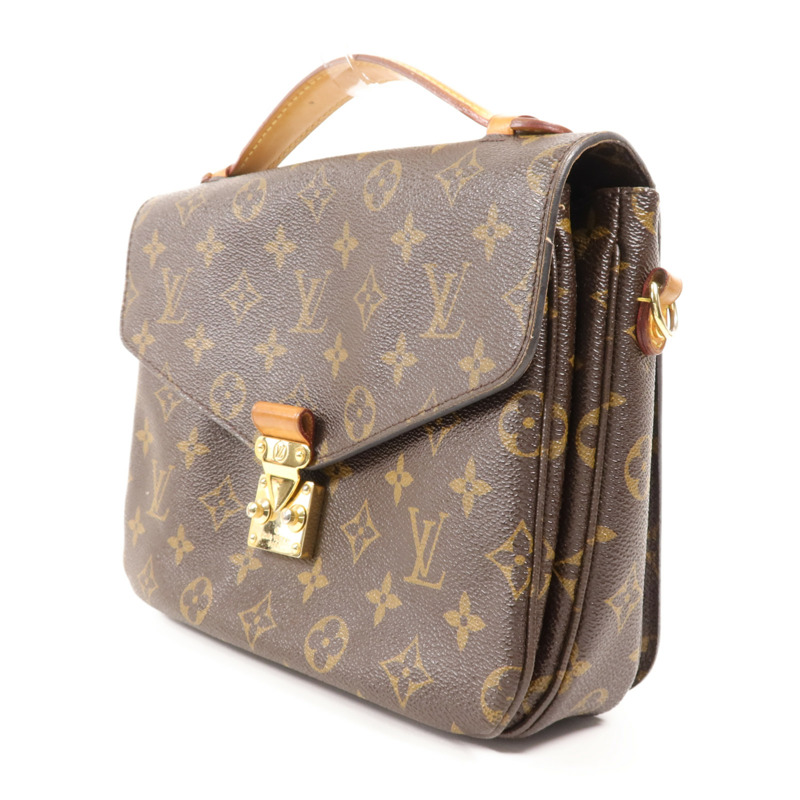 LOUIS VUITTON Monogram Pochette Metis MM金扣手挽肩背兩用袋-2